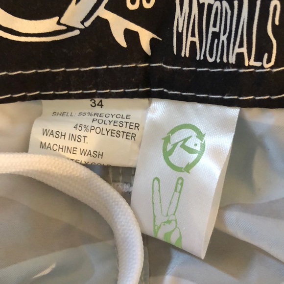 Rusty Men’s Board Shorts Size 34 - Picture 9 of 9